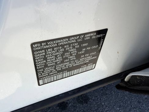 Used 2023 Volkswagen Atlas SE w/ Panoramic Sunroof Package AWD/4WD image 33