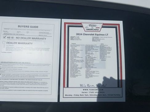 Used 2024 Chevrolet Equinox LT w/ LPO, Floor Liner Package image 12