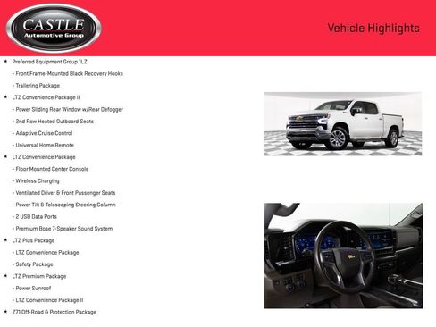 Certified 2023 Chevrolet Silverado 1500 LTZ w/ LTZ Premium Package image 12