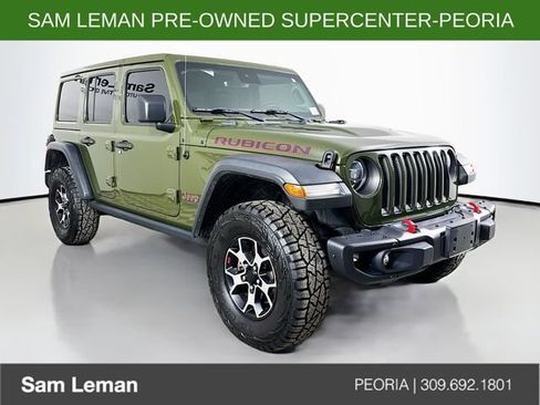 Used 2021 Jeep Wrangler Unlimited Rubicon AWD/4WD image 1