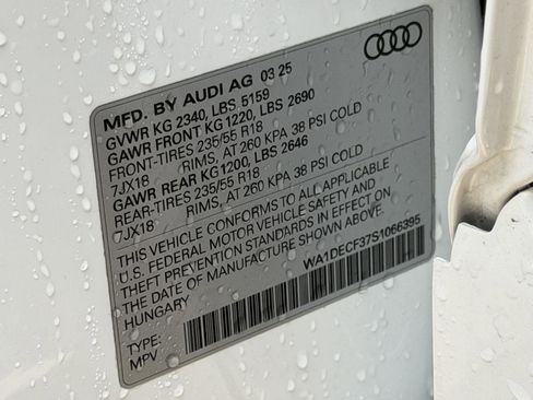 Used 2025 Audi Q3 2.0T Premium w/ Convenience Package AWD/4WD image 25