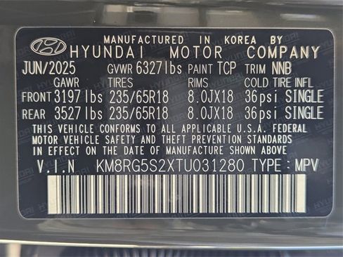 New 2026 Hyundai Palisade SEL image 25