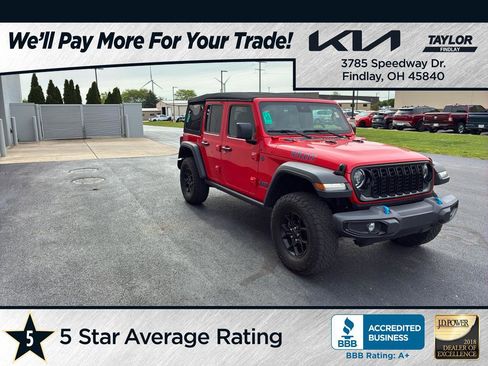 Used 2024 Jeep Wrangler Unlimited AWD/4WD image 1