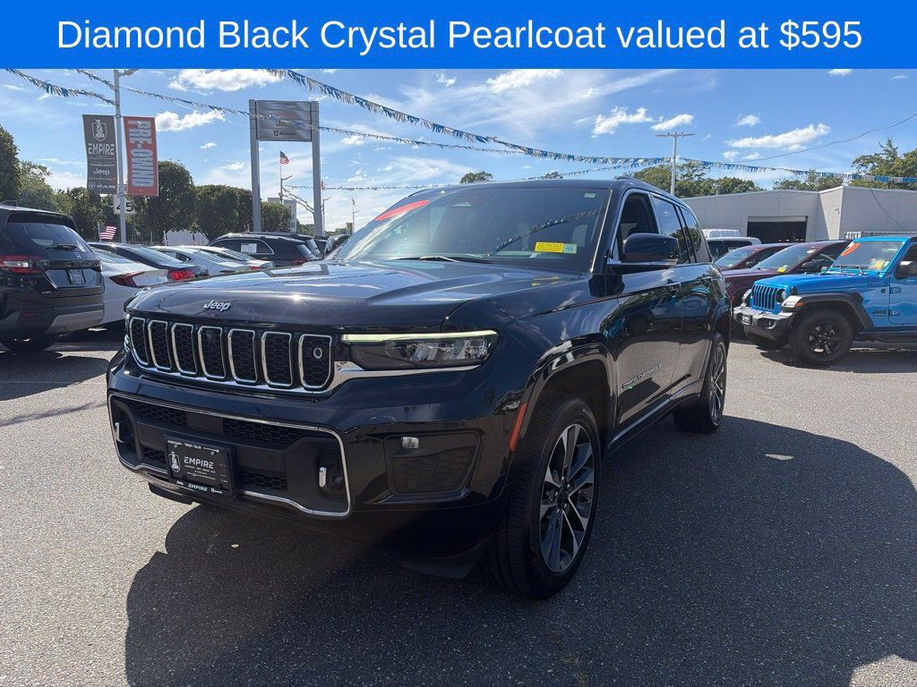 Used 2023 Jeep Grand Cherokee Overland w/ Adv Protech Group III AWD/4WD image 3