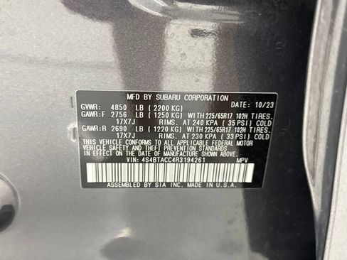 Used 2024 Subaru Outback Premium image 26