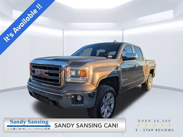 Used 2015 GMC Sierra 1500 SLT w/ SLT Crew Cab Value Package AWD/4WD image 1