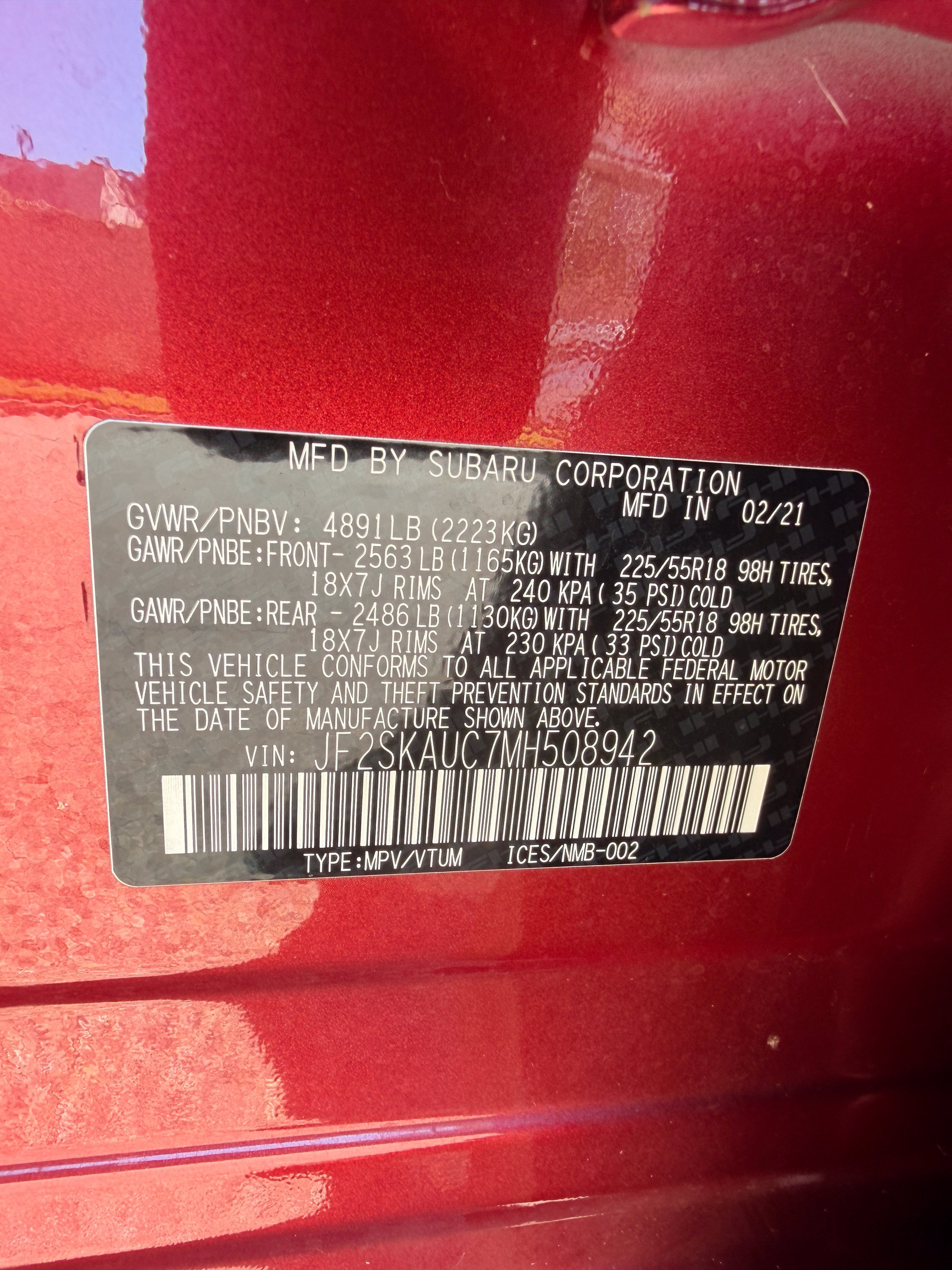 Used 2021 Subaru Forester Limited w/ Popular Package #3 AWD/4WD image 40