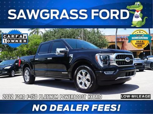 Certified 2022 Ford F150 Platinum w/ Equipment Group 701A High RWD image 1