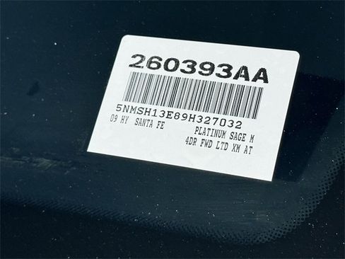 Used 2009 Hyundai Santa Fe Limited w/ Navigation Pkg 5 image 25