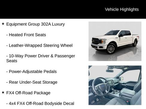 Used 2020 Ford F150 XLT w/ Equipment Group 302A Luxury AWD/4WD image 11