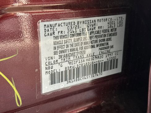 Used 2025 Nissan Sentra SV image 27