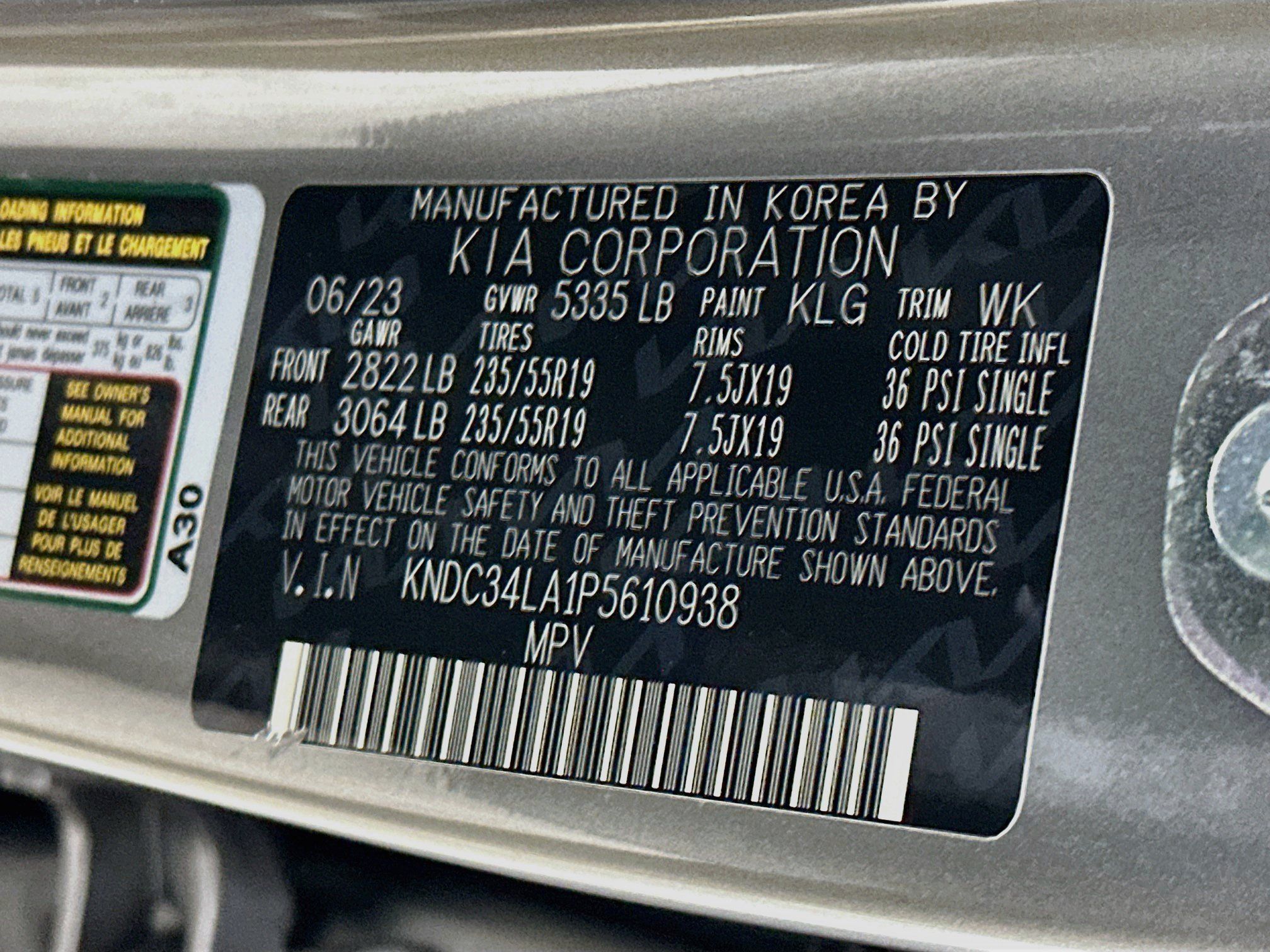 Used 2023 Kia EV6 Wind RWD image 12