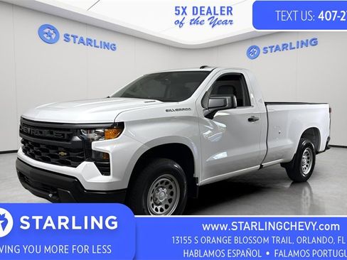 Certified 2025 Chevrolet Silverado 1500 W/T w/ WT Value Package image 1