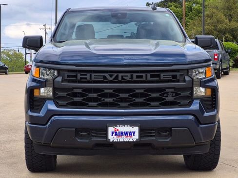 Used 2022 Chevrolet Silverado 1500 Custom w/ LPO, Dark Essentials Package image 2