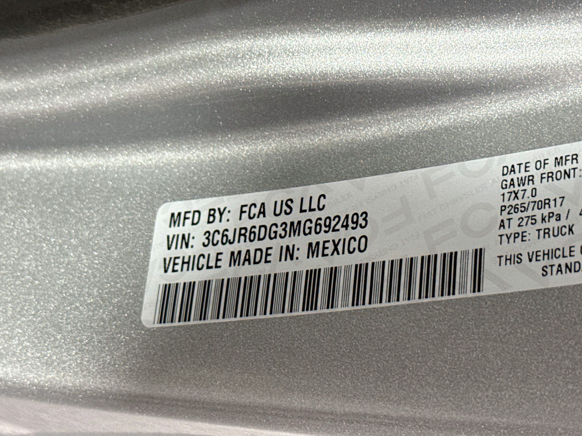 Used 2021 RAM 1500 Tradesman w/ Chrome Plus Package RWD image 34
