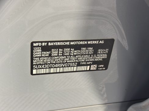 Used 2024 BMW X4 M40i w/ Premium Package AWD/4WD image 31