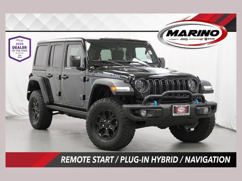 Used 2023 Jeep Wrangler Unlimited Rubicon 4xe AWD/4WD image 1