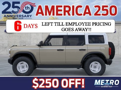 New 2026 Ford Bronco Heritage Edition AWD/4WD image 4