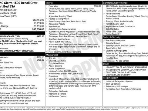 Used 2015 GMC Sierra 1500 Denali w/ Driver Alert Package image 29