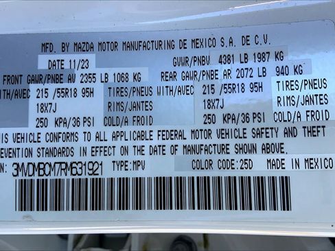 Certified 2024 MAZDA CX-30 AWD 2.5 S w/ Preferred Package image 33