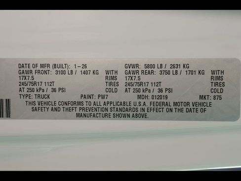 New 2026 Jeep Gladiator Sport image 24