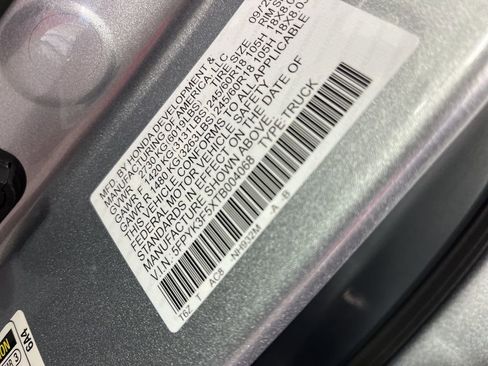 New 2026 Honda Ridgeline RTL image 22