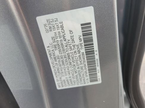 New 2026 Honda Odyssey Elite image 23
