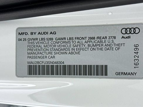 Used 2025 Audi A5 2.0T Premium w/ Premium Plus AWD/4WD image 35