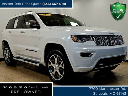 Used 2021 Jeep Grand Cherokee Overland AWD/4WD image 1