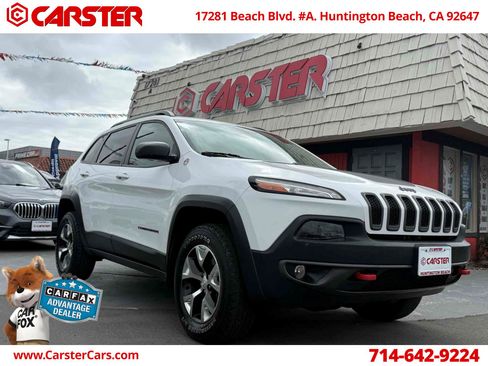 Used 2018 Jeep Cherokee Trailhawk image 1