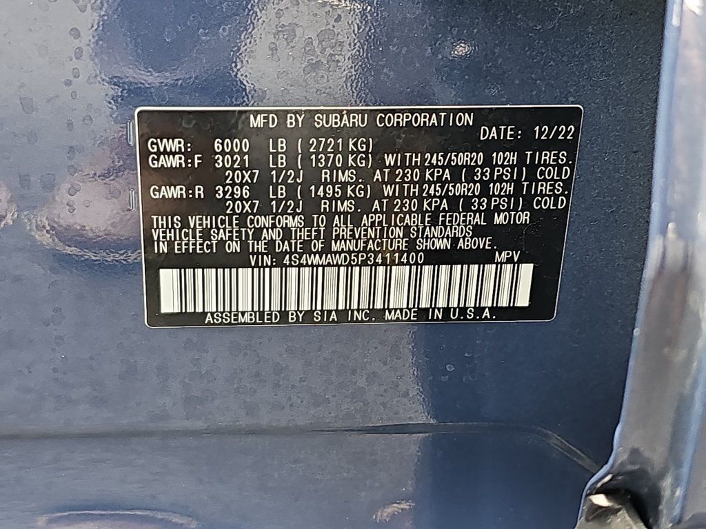Used 2023 Subaru Ascent Touring AWD/4WD image 37