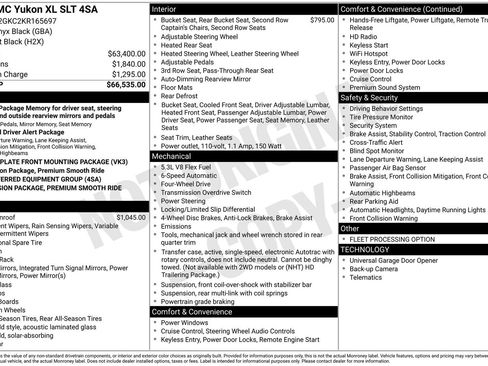 Used 2019 GMC Yukon XL SLT AWD/4WD image 2