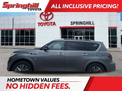 Used 2019 INFINITI QX80 Luxe w/ All-Season Package RWD image 1