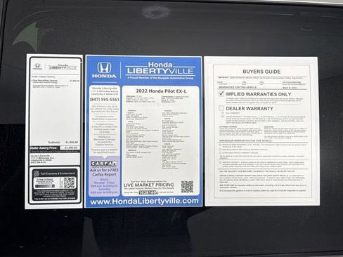 Certified 2022 Honda Pilot EX-L image 50