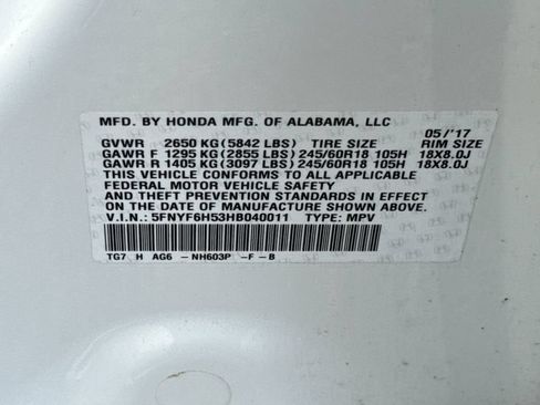 Used 2017 Honda Pilot EX-L image 45