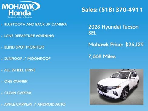 Used 2023 Hyundai Tucson SEL w/ Convenience Package image 7