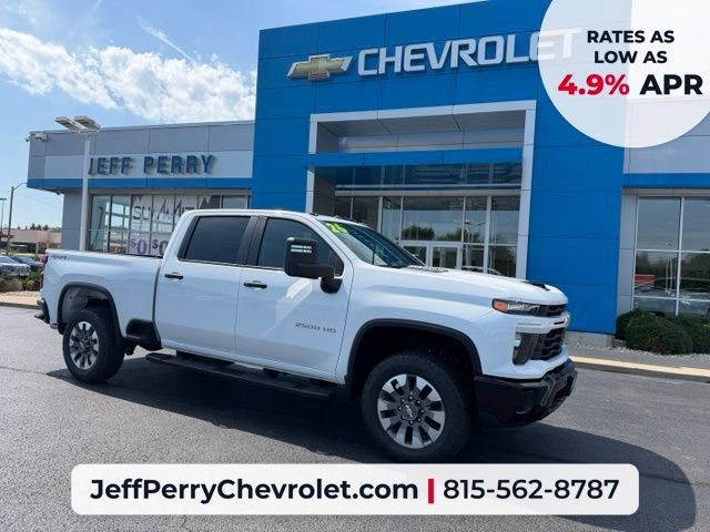 New 2026 Chevrolet Silverado 2500 Custom w/ Custom Value Package AWD/4WD image 1