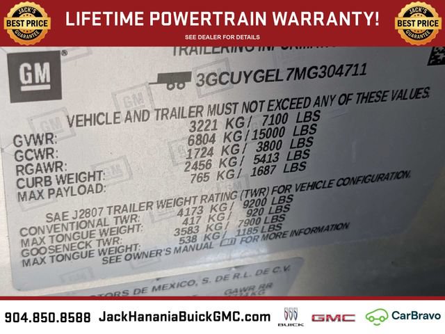Used 2021 Chevrolet Silverado 1500 LTZ w/ LTZ Premium Package AWD/4WD image 20