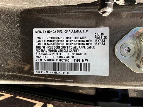 Used 2019 Honda Odyssey EX-L image 35