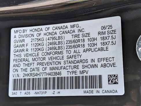 Certified 2026 Honda CR-V EX-L image 31