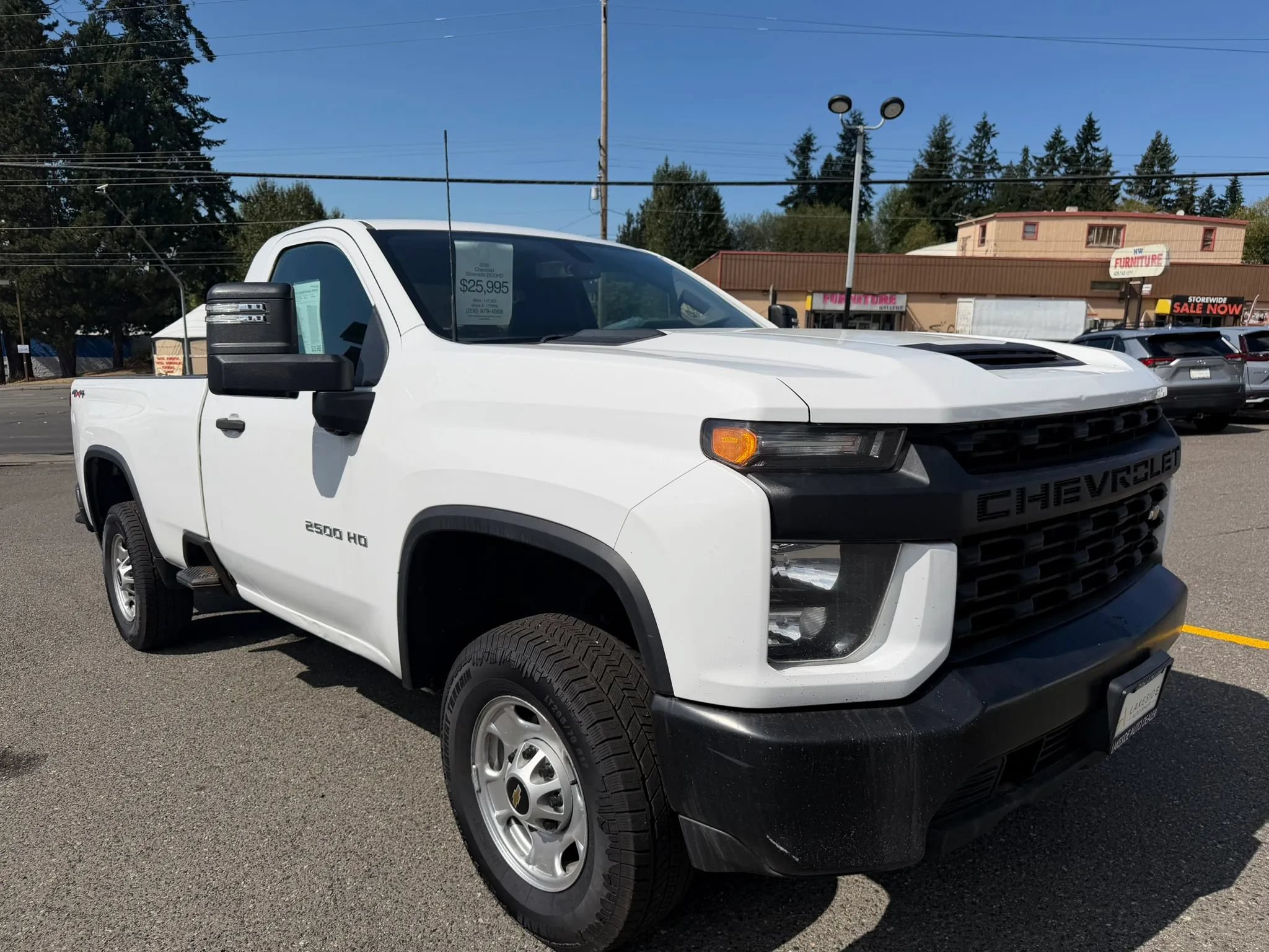 Used 2020 Chevrolet Silverado 2500 W/T w/ WT Convenience Package AWD/4WD image 3