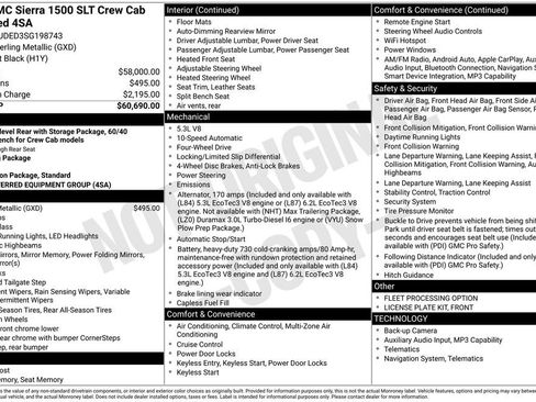 Used 2025 GMC Sierra 1500 SLT AWD/4WD image 4