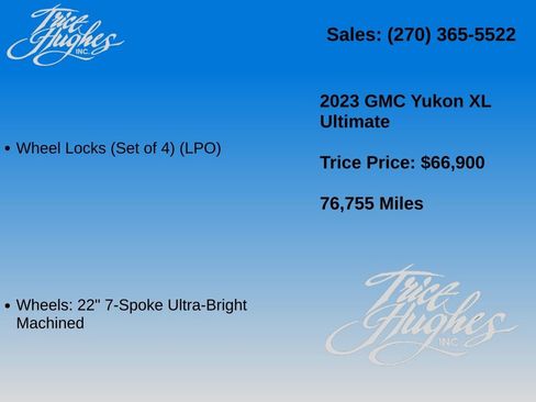 Used 2023 GMC Yukon XL Denali Ultimate AWD/4WD image 5