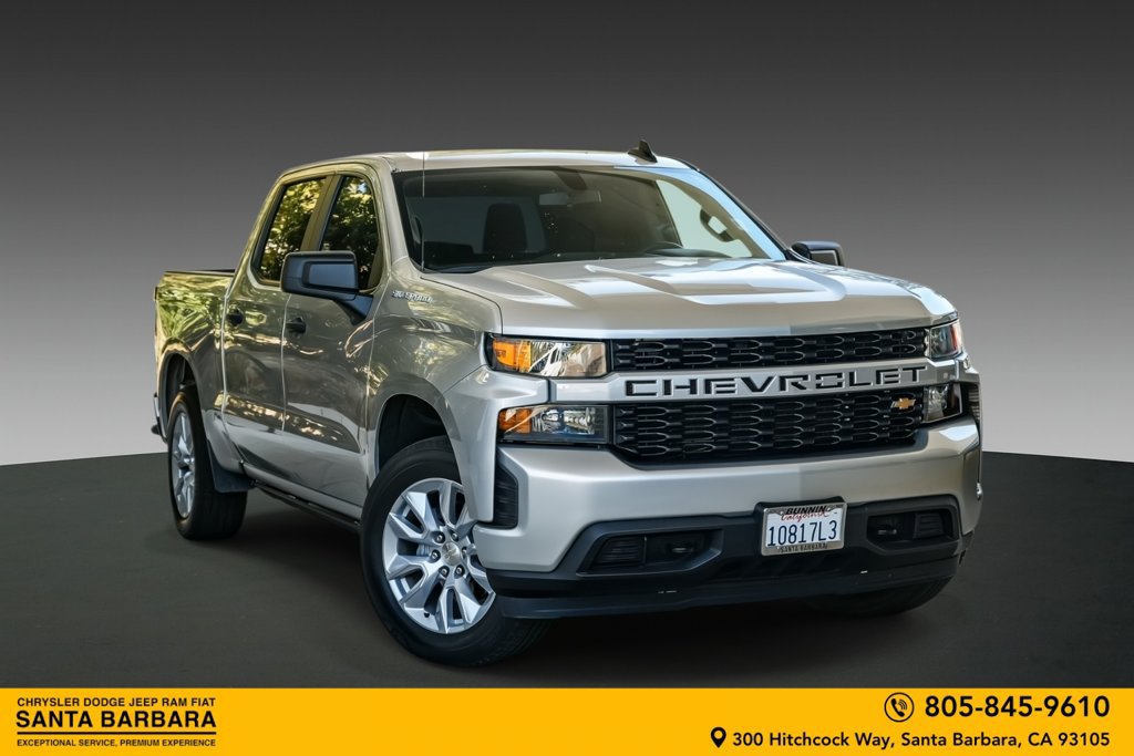 Used 2022 Chevrolet Silverado 1500 Custom RWD image 1