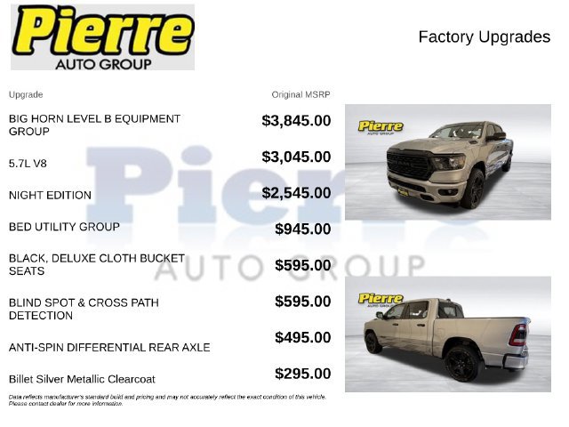 Used 2024 RAM 1500 Big Horn AWD/4WD image 13