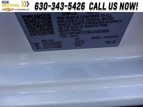 New 2025 Chevrolet Silverado 2500 LT w/ Trail Boss Package image 23