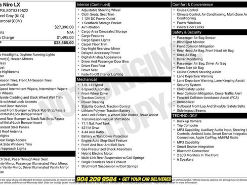 Used 2026 Kia Niro LX FWD image 38