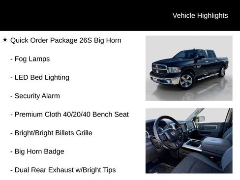 Used 2017 RAM 1500 Big Horn image 16