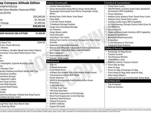 Used 2019 Jeep Compass Altitude image 3