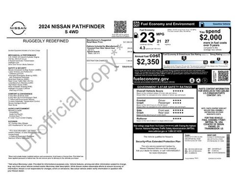 Certified 2024 Nissan Pathfinder S image 10